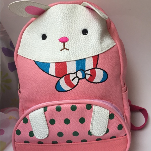 Pink girl small backpack - Picture 6 of 6